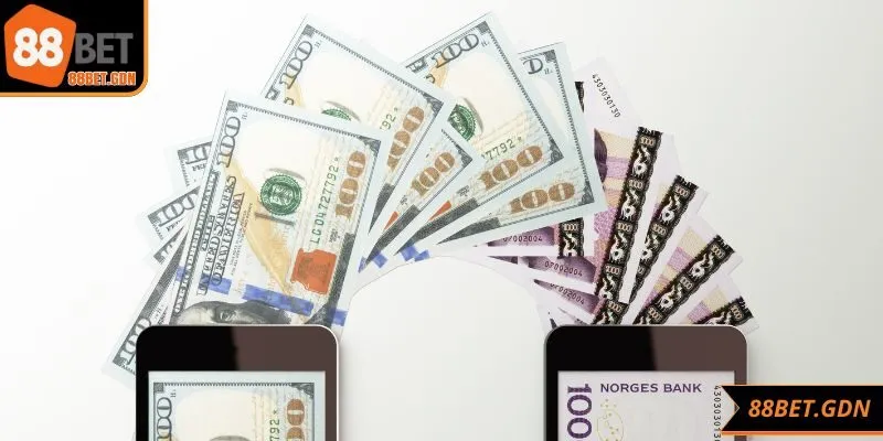 Một số cách thức nạp tiền 88BET phổ biến